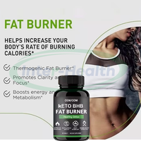 Ausreson OEM Acv Keto Diet Fat burner Slim Plus Pills Probiotic Strong Fast Detox Effective Acv Keto Herbal Slimming Capsules