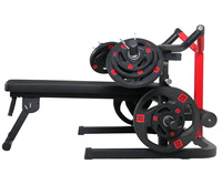 Banc de gymnastique en acier multifonctionnel avec logo personnalisé presse à domicile équipement de fitness pliant pour l'entraînement musculation de la poitrine