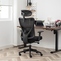 Chaise de bureau en maille avec appui-tête Usine Meilleure conférence moderne Formation exécutive Gaming Ergonomique Bureau exécutif Tissu Fer