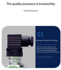 Flow Sensor DC5-24 V NPN DN15 to DN200 Flowmeter for Fire Truck, Heat Exchanger, High-pressure Boiler, <strong>Reverse</strong> <strong>Osmosis</strong> <strong>System</strong> - Product Image 3