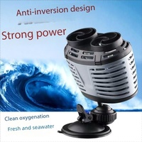 Nouvelle Pompe à Ondes pour Aquarium, Générateur de Vagues à Grand Débit pour Aquarium d'Eau Douce ou d'Eau de Mer, avec Ventouse Magnétique