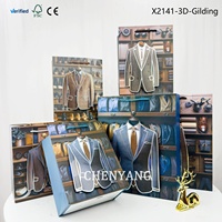 Sacs en papier de luxe imprimés sur mesure avec votre propre logo, aseptiques, pour robes, parfums pour hommes, bougies, shopping