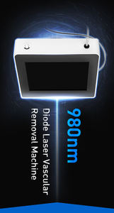 Máquina portátil de alta potência do laser do diodo 100W 980nm Remoção vascular da vermelhidão 1-3 nível de energia ajustável para as veias da aranha - Product Image 5