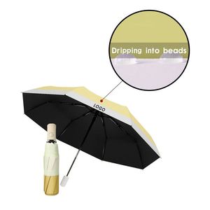 Wholesale Promotional Custom Automatic Folding 3 Fold <b>Umbrella</b> Portable Rain <b>Umbrella</b> <b>Umbrellas</b> With Logo - Product Image 1