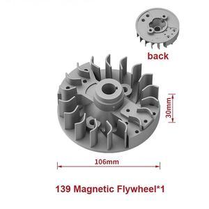 เครื่องตัดหญ้าแบบสี่จังหวะ 40-6 แม่เหล็กอะลูมิเนียมฟลายวีล รุ่น 139F/GX35 พร้อมเครื่องตัดหญ้าแบบแปรงถ่าน ประสิทธิภาพสูง 31 ซีซี XF-L008 ระบบจุดระเบิด CDI - Product Image 2