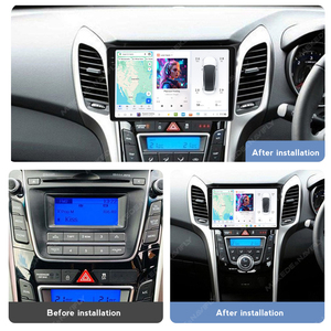 MEKEDE DUDU7 Car-play Auto 8Core 12 + 512G Gps Navegación 8Core WiFi 4G ADAS DVR Car <span class=keywords><strong>Video</strong></span> 2K Pantalla para <span class=keywords><strong>Hyundai</strong></span> <span class=keywords><strong>I30</strong></span> 2011-2017 - Product Image 2