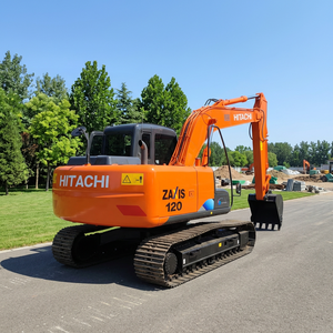 Excavatrice Hitachi ZX120 d'occasion, année 2021, d'origine japonaise, Zaxis 120, 12 tonnes, pelleuse chenillée moyenne, équipement de construction à vendre - Product Image 1