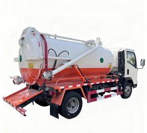 Camion aspirateur Euro 3 de 9 000 litres et 9 tonnes 4x4 pour eaux usées - Amélioration anti-oxydation et résistance à la corrosion - Product Image 4