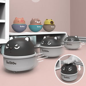Juguete de Coche de Animalito con Mecanismo de Cuerda para Niños, Juguete Giratorio con Movimiento Inercial, Coche de Juguete con Retorno Automático para Bebés - Product Image 6