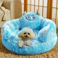 Lit pour animaux de compagnie universel quatre saisons en tissu, canapé-lit pour chat, tapis de couchage, niche pour chien, chaleur hivernale, fournitures pour animaux de compagnie, nid double couche fait main