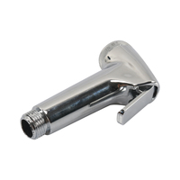 Pommeau de douche à main chromé ABS RV pulvérisateur de toilette pistolet de chasse d'eau haute pression universel pour yachts et bateaux