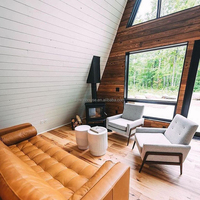 Chine Maison Préfabriqué Moderne Modulaire Mobile Petite Cabine Kit Un Cadre Triangle Maison Airbnb