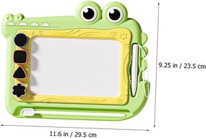 Tavola <span class=keywords><strong>di</strong></span> <span class=keywords><strong>coccodrillo</strong></span> tavolo da <span class=keywords><strong>disegno</strong></span> magnetico giocattolo educativo per ragazzi e ragazze scrivano per bambini in plastica resistente - Product Image 2