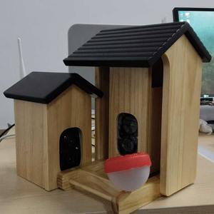 AI 카메라가 장착된 새 모이통, 업그레이드된 듀얼 스마트 하우스, 10,000개 이상의 종 식별, 자동 캡처, 실시간 알림, 새 애호가를 위한 제품 - Product Image 3