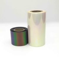 Rollos de Etiquetas Decorativas de Transferencia Térmica con Cambio de Color, Holográficas, de PET, Duraderas y de Alta Calidad, Personalizables