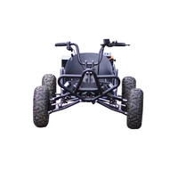 Kart à pédales électrique à essence 200CC à quatre temps pour enfants et adultes - Utilisation tout-terrain en extérieur - Vitesse maximale