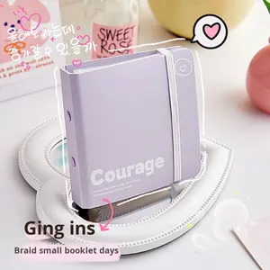 Nouvel Album Photo en Cuir Style <span class=keywords><strong>Sentance</strong></span> Ins, Haute Qualité, pour Filles, avec Feuilles Mobiles, Rangement de Petites Cartes 3 pouces, pour Collection de Photos - Product Image 3