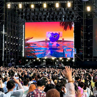 Écran mobile P1.953 500x500, vidéos HD, écran LED couleur pleine résolution, étanche, affichage intérieur sur pied