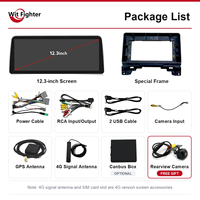 Autoradio 4G DSP 12,3 pouces avec écran tactile QLED, Android Auto, Carplay, lecteur multimédia stéréo pour Honda Vezel XRV 2023