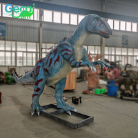 Équipement de parc à thème extérieur, modèle de dinosaure animatronique, statue, installations, dinosaure animatronique électrique