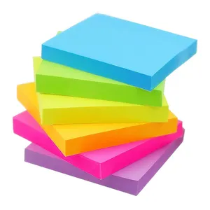 Bloc de notas adhesivas para Bloc de notas, notas adhesivas personalizadas, índice de pegatinas, publicado, suministros escolares de papelería