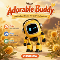 Robot intelligent interactif télécommandé prenant en charge 37 langues, jouet électronique d'apprentissage par détection de geste pour enfants