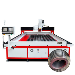 เครื่อง blanking แผ่นเหล็กสำหรับสายการผลิตหน้าแปลน - Product Image 2