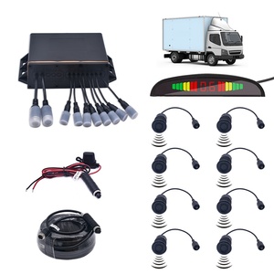 Camera lùi cảm biến đỗ xe cho xe tải nặng xe nâng không thấm nước 8 đầu dò hệ thống cảm biến đỗ xe - Product Image 1