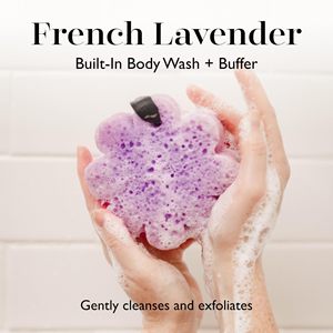 Sapone all'ingrosso in spugna Multi-bolla di fiori corda da bagno olio essenziale sapone con Logo All-in-one - Product Image 3
