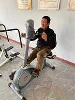 Vélo d'exercice ergométrique vertical et couché pour le bas du corps, usage commercial en réadaptation, récupération post-AVC, entraînement des membres supérieurs et inférieurs
