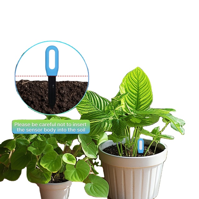 Tuya Smart Wireless Soil Moisture Sensor Blue tooth Soil Temperature Moisture Humidity Sensor