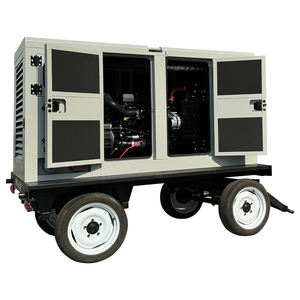 เครื่องกำเนิดไฟฟ้าดีเซลระบายความร้อนด้วยน้ำ25kva 35kva 80kva 50kva 100KW เงียบเครื่องกำเนิดไฟฟ้าแบบพกพา - Product Image 6