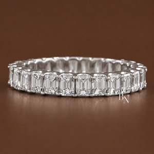 Bague de mariage sophistiquée en diamant de laboratoire pour femme, 1,8 carats, 3 mm de large, qualité supérieure, bijoux fins de mariage - Product Image 1