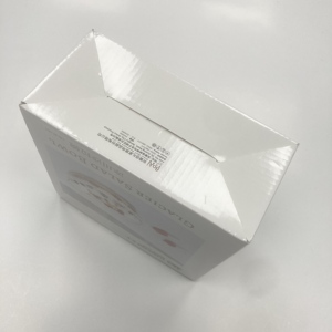 Boîte <span class=keywords><strong>en</strong></span> carton pliante blanche brillante avec rabat supérieur imprimé emballage au détail pour ustensiles de cuisine bols <span class=keywords><strong>en</strong></span> verre - Product Image 2
