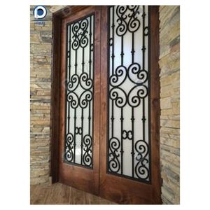 PRIMA <span class=keywords><strong>2023</strong></span> Nuevas Puertas de Hierro Forjado para Entrada Moderna, Puerta Interior de Metal, Puerta de Hierro Forjado - Product Image 1