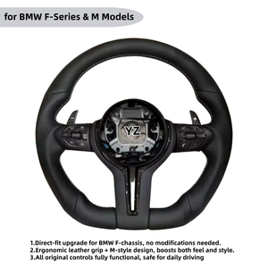 Volant YZ Custom F30 pour <span class=keywords><strong>BMW</strong></span> F01 F02 F03 F04 F06 F07 F10 F11 F12 F15 F16 F18 F20 F25 F26 F20 F32 M3 M5 M6 Accessoire automobile - Product Image 1