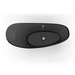 Groothandel Fabriek Prijs Volwassen Vrijstaande Massief Oppervlak Badkuip Acryl Transparante Badkuip Voor Hotel - Product Image 4