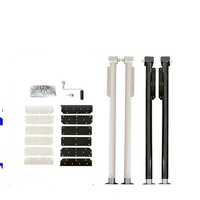 Cric de levage latéral pour camping-cars et caravanes, pied de support robuste pour remorque, pied de support d'angle pour remorque