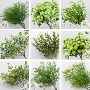 พวงใบไม้ประดิษฐ์คุณภาพสูงสำหรับตกแต่งเพดานและผนังภายในอาคาร - Product Image 2