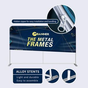 Portable Widescreen Retractable Stand Banners Custom Graphic Advertising Display Signage for <b>Flags</b> Aluminum Polyester CN;SHN - Product Image 4