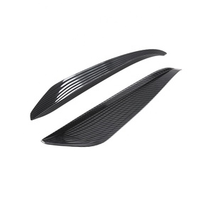 WZXD Car Accessories ABS Carbon Fiber Exterior Kit Cover Trims Mirror Handle Fog <b>Lamp</b> Covers for BZ4X 2023 - Product Image 6