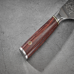 Cuchillo Santoku de Cocina Damasco VG10 con Mango de Ébano - Product Image 6