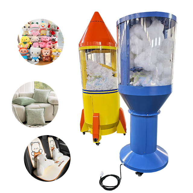 Portable Children's Teddy Bear Toy Filling Machine Stuffed Bear Toys Fiber Filling Machine with Core Components