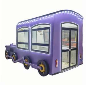 แท่นวางสัมปทานสำหรับงานหนัก-รถบรรทุกอาหารพร้อมหม้อทอดและเตาย่างเบอร์เกอร์สำหรับงานแสดงสินค้าร้านอาหารเคลื่อนที่สมบูรณ์ - Product Image 6