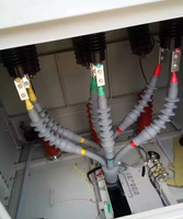 Kit de terminaison à rétraction à froid pour câble électrique monobrin 8,7/15 kV - Matériau caoutchouc IP20-IP40 pour usage intérieur - Aucun outil thermique requis