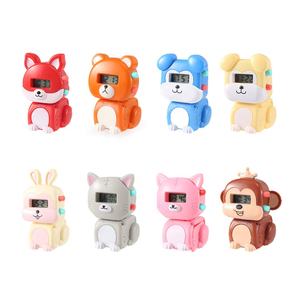 <span class=keywords><strong>Montre</strong></span>-bracelet numérique électronique transformable en robot de dessin animé, jouet de transformation manuel pour enfants - Product Image 1