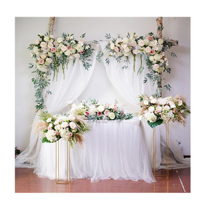 Fleurs artificielles modernes faites à <span class=keywords><strong>la</strong></span> main, bouquet <span class=keywords><strong>de</strong></span> roses <span class=keywords><strong>de</strong></span> Noël en forme <span class=keywords><strong>de</strong></span> boule, décoration suspendue pour mariage, <span class=keywords><strong>centre</strong></span> <span class=keywords><strong>de</strong></span> table - Product Image 3