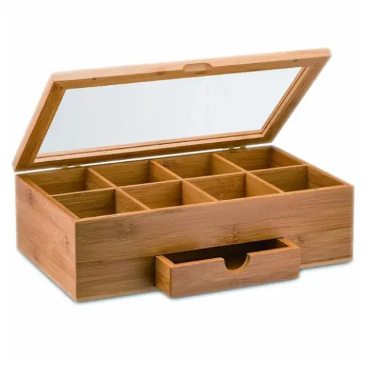 kitchen living room spice storage box, coffee storage box, with drawer clamshell storage box.