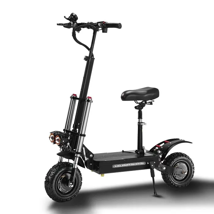 Wuxi factory directly sale adult used electric scooter with seat folding used electric scooter with dual motor 1200w
