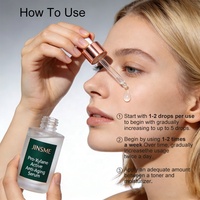 Sérum anti-âge actif à l'acide glycolique, à l'acide salicylique, à la niacinamide et au pro-xylane, marque privée